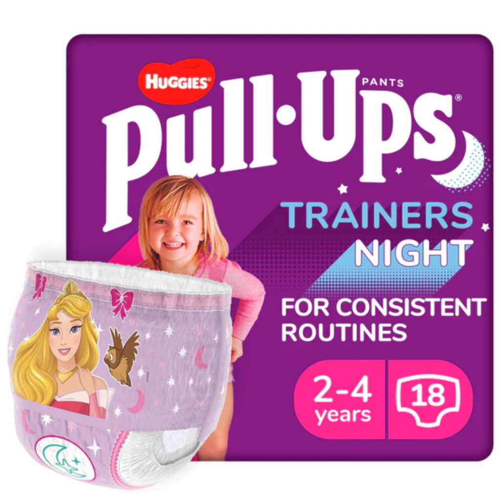 Huggies Pull Ups Trainers Night Boy 2-4 – Pack of 18 - PPRX
